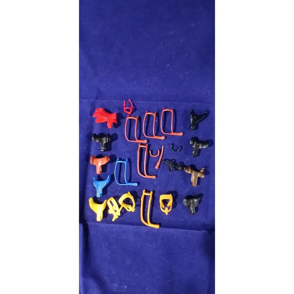 Playmobil Horse Accessories Parts Saddles Harness Mouth Bits Whip Cowboy Farm
